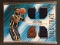 2015-16 PANINI ABSOLUTE HAKEEM CHRISTMAS QUAD JERSEY BALL RELIC ROOKIE CARD RC INDIANA PACERS
