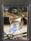 2017 TOPPS CHROME CHAD PINDER AUTHENTIC AUTOGRAPH SIGNED ROOKIE CARD RC ATHLETICS