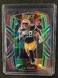 2020 PANINI SELECT AJ DILLON RUBY RED DIE CUT PRIZM ROOKIE CARD RC GREEN BAY PACKERS