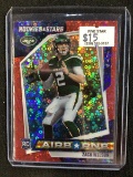 2021 PANINI ROOKIES & STARS ZACH WILSON RED CIRCLES PRIZM AIRBORNE ROOKIE CARD RC JETS