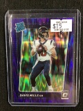 2021 PANINI DONRUSS OPTIC DAVIS MILLS PURPLE SHOCK RATED ROOKIE CARD RC PRIZM TEXANS