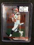 2018 PANINI PRIZM FOOTBALL BAKER MAYFIELD CHROME ROOKIE CARD RC CLEVELAND BROWNS