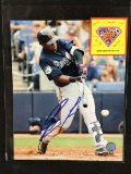 AUTHENTIC ATLANTA BRAVES RONALD ACUNA JR SIGNED 8X10 PHOTO W/ SUPER STAR CERTIFICATION COA