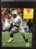 AUTHENTIC DETROIT LIONS BARRY SANDERS AUTOGRAPH SIGNED 8X10 PHOTO SUPER STAR CERTIFICATION COA