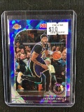 2019-20 PANINI HOOPS PREMIUM STOCK ANTHONY DAVIS BLUE CRACKED ICE PRIZM LOS ANGELES LAKERS