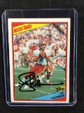 1984 TOPPS JOE THEISMANN AUTHENTIC AUTOGRAPH SIGNED CARD W/ PRO CERT COA REDSKINS BV$$