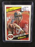 1984 TOPPS FOOTBALL JOE MONTANA NFC PRO BOWL 49ERS VINTAGE HALL OF FAMER BV $$