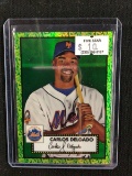 2021 TOPPS CHROME PLATINUM CARLOS DELGADO NEW YORK METS #D 74/99