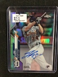 2020 TOPPS CHROME JAKE ROGERS AUTOGRAPH SIGNED ROOKIE CARD RC REFRACTOR #D 343/499 BV $$