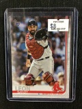 2019 TOPPS BASEBALL #419 SANDY LEON VINTAGE STOCK VARIATION #'D 96/99 RED SOX