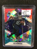 2021 PANINI PHOENIX DEZ FITZPATRICK FIRE AND ICE CRACKED ICE PRIZM ROOKIE CARD RC TITANS #D 20/50