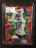 2021 PANINI PRIZM SHI SMITH CRACKED RED ICE PRIZM ROOKIE CARD RC CAROLINA PANTHERS BV $$