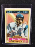 1979 TOPPS DAN FOUTS CERTIFIED AUTHENTIC AUTOGRAPH SIGNED CARD W/ PRO CERT COA HOFER BV $$