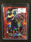 2021 PANINI PRIZM RHAMONDRE STEVENSON CRACKED RED ICE PRIZM ROOKIE CARD RC PATRIOTS BV $$