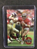 1994 PLAYOFF STEVE YOUNG CERTIFIED AUTHENTIC AUTOGRAPH SIGNED CARD W/ PRO CERT COA