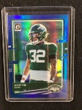 2020 PANINI DONRUSS OPTIC ASHTYN DAVIS BLUE PRIZM ROOKIE CARD RC #D 066/179 NEW YORK JETS