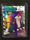 2019-20 PANINI DONRUSS ANTHONY DAVIS CHANGING STRIES GREEN FLOOD HOLO SP LAKERS PELICANS