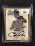 2000 FLEER GREATS OF THE GAME RON CEY AUTHENTIC AUTOGRAPH SIGNED CARD DODGERS BV $$