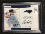 2017 PANINI NATIONAL TREASURES WIL MYERS HOMETOWN HEROES AUTOGRAPH CARD #'D 07/15 PADRES