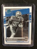 2020 PANINI DONRUSS OPTIC D'ANDRE SWIFT RARE BLACK AND WHITE SP RATED ROOKIE CARD RC LIONS
