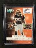 2001 PLAYOFF PREFERRED CHAD JOHNSON ROOKIE CARD RC NATIONAL TREASURES #'D 209/275 BENGALS