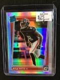 2021 PANINI DONRUSS OPTIC KYLE PITTS HOLO SILVER PRIZM RATED ROOKIE CARD RC ATLANTA FALCONS