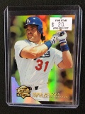 1996 PINNACLE BASEBALL MIKE PIAZZA 1996 DREAM TEAM HOLOFOIL LOS ANGELES DODGERS RARE INSERT