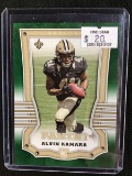 2017 PANINI FOOTBALL ALVIN KAMARA ROOKIE CARD RC EMERALD GREEN #'D 161/199 NOLA SAINTS