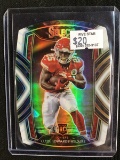 2020 PANINI SELECT CLYDE EDWARDS HELAIRE RARE DIE CUT WHITE PRIZM ROOKIE CARD RC CHIEFS BV$$