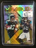 RARE 2017 PANINI XR FOOTBALL DEDE WESTBROOK ALLEN HURNS MIRRORED ROOKIE CARD RC #'D 1/5 SSP