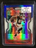 2020 PANINI PRIZM TEE HIGGINS RARE RED WHITE BLUE PRIZM ROOKIE CARD RC CINCINNATI BENGALS