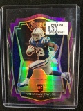 2020 PANINI SELECT JONATHAN TAYLOR RARE PURPLE DIE CUT PRIZM ROOKIE CARD RC COLTS BV $$