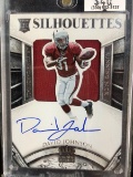 2015 PANINI CROWN ROYALE DAVID JOHNSON AUTOGRAPH SIGNED JERSEY RELIC ROOKIE CARD RC BV $$