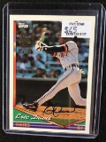 2020 TOPPS ARCHIVES SIGNATURE SERIES ERIC DAVIS AUTOGRAPH SIGNED CARD DETROIT TIGERS BV $$