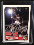 1998-99 UPPER DECK COLLECTORS CHOICE ALONZO MOURNING AUTOGRAPH SIGNED CARD RCA COA