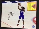 AUTHENTIC TYRESE MAXEY AUTOGRAPHED SIGNED 8X10 PHOTO PHILADELPHIA 76ERS SUPER STAR COA