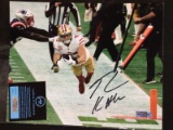 AUTHENTIC GEORGE KETTLE AUTOGRAPHED SIGNED 8X10 PHOTO 49ERS HERITAGE AUTHENTICATION COA