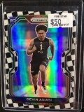 2020 PANINI PRIZM DEVIN ASIASI RARE BLACK WHITE CHECKERED PRIZM ROOKIE CARD RC SSP PATRIOTS