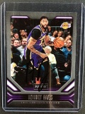 2019-20 PANINI PLAYBOOK ANTHONY DAVIS AUTOGRAPH SIGNED CARD WITH RED CARPET AUTHENTICS COA