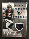 2017 PANINI FOOTBALL WILL FULLER V QUEST MATERIALS JERSEY RELIC CARD HOUSTON TEXANS