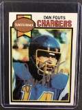 1979 TOPPS FOOTBALL DAN FOUTS AUTHENTIC AUTOGRAPH SIGNED CARD PRO CERT COA PROS COA