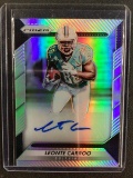 2016 PANINI PRIZM LEONTE CARROO SILVER PRIZM AUTOGRAPH SIGNED ROOKIE CARD RC DOLPHINS