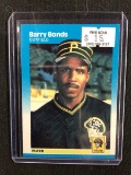 1987 TOPPS BASEBALL BARRY BONDS ROOKIE CARD RC PITTSBURGH PIRATES SAN FRANCISCO GIANTS HR KING