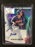 2017 BOWMAN PLATINUM FRANCISCO MEJIA AUTHENTIC AUTOGRAPH SIGNED PROSPECT CARD INDIANS