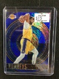 2020-21 PANINI SELECT ANTHONY DAVIS NUMBERS BLUE PRIZM LOS ANGELES LAKERS