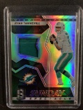 2017 PANINI SPECTRA RYAN TANNEHILL SILVER PRIZM JERSEY RELIC CARD MIAMI DOLPHINS #D 151/199