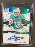 2016 PANINI DONRUSS ELITE KENYAN DRAKE AUTOGRAPH SIGNED ROOKIE CARD RC BLUE #'D 77/99