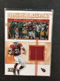 2020 PANINI SCORE DAVID JOHNSON FRESHMAN FLASHBACKS AUTHENTIC JERSEY RELIC ARIZONA CARDINALS