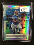 2020 PANINI DONRUSS OPTIC D'ANDRE SWIFT HOLO SILVER PRIZM RATED ROOKIE CARD RC LIONS BV$$