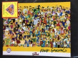 AUTHENTIC THE SIMPSONS MATT GROENING SIGNED AUTOGRAPHED 8X10 PHOTO SUPER STAR CERTIFICATION COA